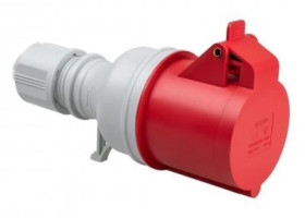 Gniazdo siłowe przenośne 32A 3P + uziemienie GSP-4-32/22/30