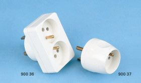 Adapter kraj 1 Dania kraj 2 Dania 16A złącze 1 2P+E typ: Adapter