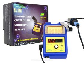 Stacja lutownicza SL-183 Solomon 60W grzałka CPTC SL183