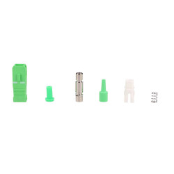 Części złącza SC/APC Simplex dla kabla 0.9mm z ferrulą