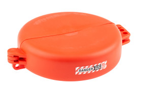 Blokada Blokada zasuwy RS PRO rozmiar mocowania 165mm Czerwony zamki: 3