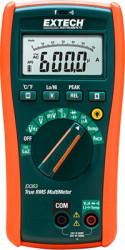 TRMS digital multimeter EX363-NIST, 1000 VDC, 1000 VAC, 1 nF to 10 mF, CAT IV 600 V