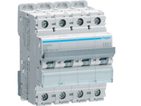 Wyłącznik nadprądowy D 25A 4P 10kA NDN425 HAGER