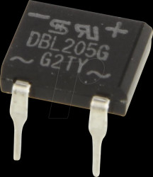 DBL206G Single-phase bridge rectifier, 560 VRM, DBL4
