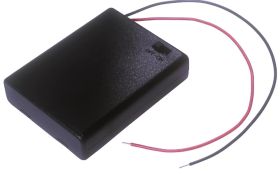 Koszyk baterie 4xAAA pokrywa z wyłącznikiem