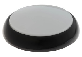 Oprawa KAJKO XL, 2xE27, 2x40W, czarna-polipropylen, klosz matowy-poliwęglan, IP44, IK10 A2900CZx2-MP