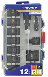 Uchwyt do gniazd, rozm: 1/2 cala, typ: Sześciokątny, Uchwyt z gniazdem