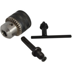 Faithfull FAICHUCK12 Chuck &amp; Key 13mm Capacity 1/2 x 20 UNF