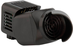 Fan, plastic, (W x H x D) 132 x 75 x 60 mm, black, 01925.0-01