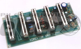 5-pasmowy korektor graficzny (equalizer)