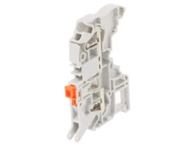 Złączka szynowa SNK 0,2÷2,5mm2 tory 1 zaciski 2 szary 300V 1SNK706310R0000 (ZK2.5-S-R1)