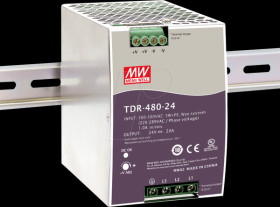 TDR-480-48 Switching power supply, DIN mounting, 480W 48V, 10A