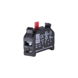 Blok styków, NC, przyłącze śrubowe, RS PRO