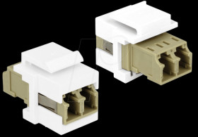 86347 Keystone module LC duplex socket &gt; socket