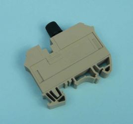 OPRAWKA BEZP.5x20mm 6,3A NA SZYNĘ DINKLE