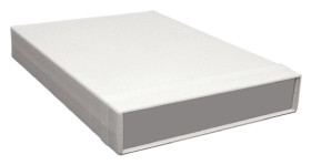 Obudowa urządzeń elektronicznych Tworzywo ABS odporne na ogień wysokość zew: 40 mm szerokość zew: 200 mm długość zew: