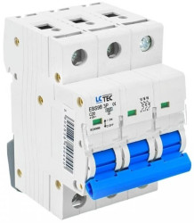 Wyłącznik nadprądowy 3P C 20A 6kA AC LC-Tec EBS9B-3C/20 LCTEC-EBS9B-3C/20