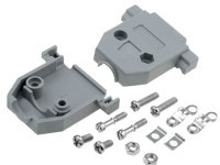 HP-15 Osłona (obudowa) złącza szufladowego 15 pin (szara)