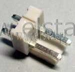 PWZ 02S Złącze męskie 2 stykowe proste 3,96mm