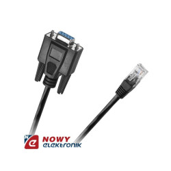Kabel RS232-RJ45 gniazdo/wtyk 1.8m do kas fiskalnych
