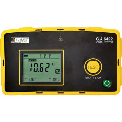 Chauvin Arnoux P01127012 C.A 6422 Earth meter robust waterproof LCD