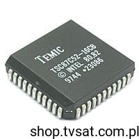TSC87C52-16CB MCU CMOS 8-Bit SMD-PLCC44 TEMIC