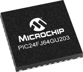 Mikrokontroler (MCU) Microchip PIC UQFN 36-pinowy Montaż powierzchniowy PIC 64 kB 16bit 32MHz Flash