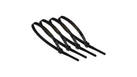 Eko Opaska Kablowa 4,8-200Mm Czarna /100Szt/ Trytytka