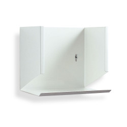 Podstawa dozownika, Biały, Montaż, do uzytku z: Dozowniki zatyczek nauszników