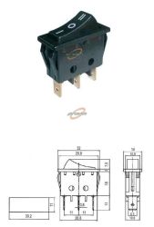 PRZEŁĄCZNIK 3POZ.3PIN /ON/-OF-/0N/ 250V15A CHWILOWY MK111