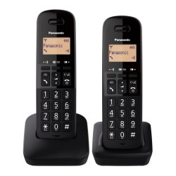 Telefon Panasonic KX-TGB612PDB czarny, bezprzewodowy (+)