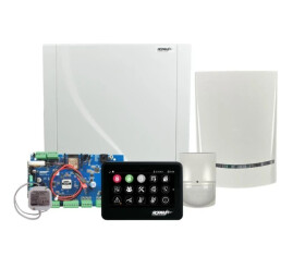 Zestaw alarmowy Neo-IP-PS-SET z czarnym panelem, Easy install