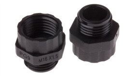Adapter Do Dławnic Kablowych, Pg9 › M16, Materiał: Nylon 66, Kolor: Szary, Rs...
