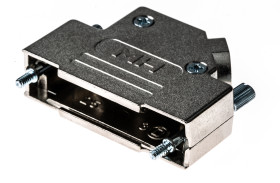 Osłona tylna D-Sub 25 -pinowe Cynk Kątowy MH Connectors B