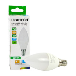 Żarówka LED świeczka 7W 600lm E14 3000K 111000 Lightech