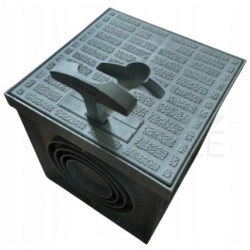 Studzienka odgromowa gruntowa kontrolno-pomiarowa z pokrywą z rączką 200x200x200 IP40 Italine