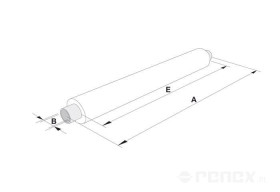 Materiał w rolce do drukarki MPM - 400mm x 9m