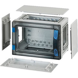 Puszka elektroinstalacyjna ścienna Poliwęglan 186 x 276 x 186mm Szary IP65 HENSEL