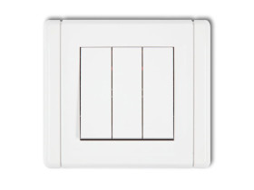 FLEXI Wyłącznik potrójny biały FWP-7 KARLIK