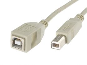 KABEL USB B-M/B-Z PRZEDL.3M