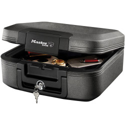 Master Lock LCHW20101 Medium Key Locking Fire &amp; Water Chest