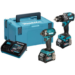 Makita DK0176G205 DK0176G205 40Vmax Twin Pack 40V 2 x 2.5Ah Li-ion