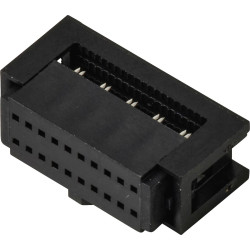 TRU COMPONENTS TC-13537820 Pin connector 1.27mm spacing 20 pins 2 rows