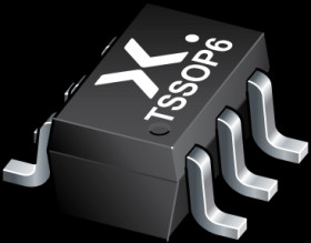 Bipolar junction transistor, NPN, 100 mA, 50 V, SMD, SOT-363, PUMH13,115