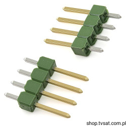 826629-4 Connector 4 Pins THT AMP