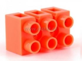 Listwa zacisk. elektryczna 4mm2 3-torowa 36A 380V