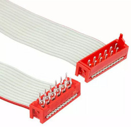 Kabel taśmowy 12-żyłowy raster 1.27mm Płaski, AWG 28 AWG Nieekranowany TE Connectivity -40 → +105 °C.