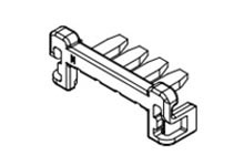 Zacisk ustalający Molex Obudowa przewód-płytka DuraClik TPA 505151, zacisk przewód-płytka DuraClik TPA 505153