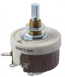 Reostat 100Ω Arcol Ohmite 25W 6,35 mm 0.500A