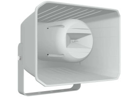 Głośnik tubowy 2-drożny szerokopasmowy biały 100V 8Om 50W MTR-50